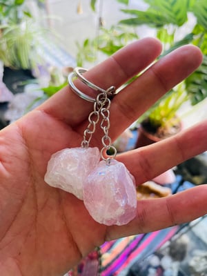 Image of Rose aura key ring 