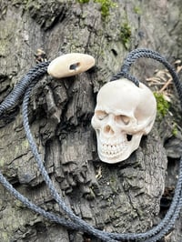 Image 4 of Red deer Antler pendant.