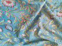 Image 1 of Namaste fabric blue-jeans