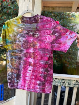 Image of SMALL Party At Your Own Pace Tie Die Shirt 6