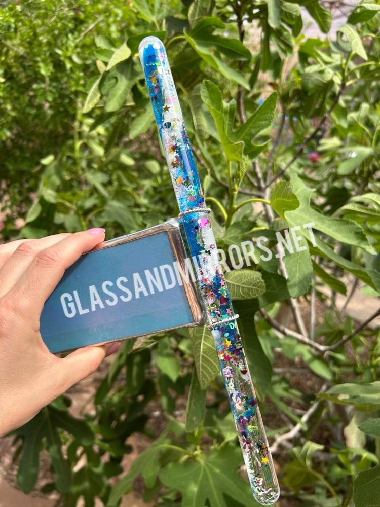 Image of Spiral Clouds Jumbo Wand Aura Kaleidoscope