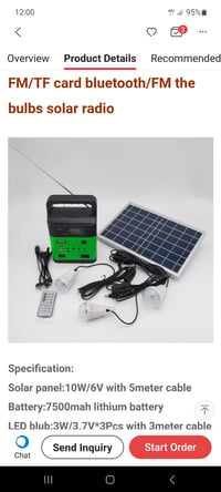 Image 3 of Mini Solar Home System 