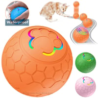 Image 2 of Smart Dog Toy Ball Electronic Interactive Pet Toy Ball USB Automatic Bouncing Rolling Toy Ball With 