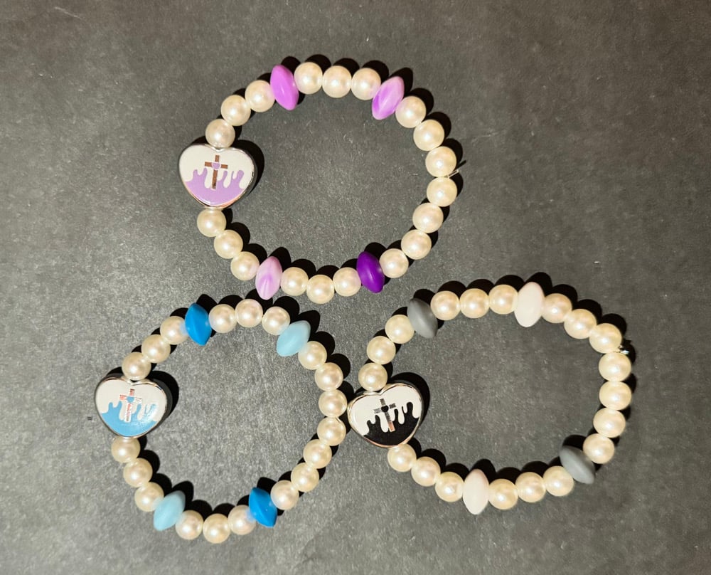 Image of Faithful Heart Bracelet - 3 colours 