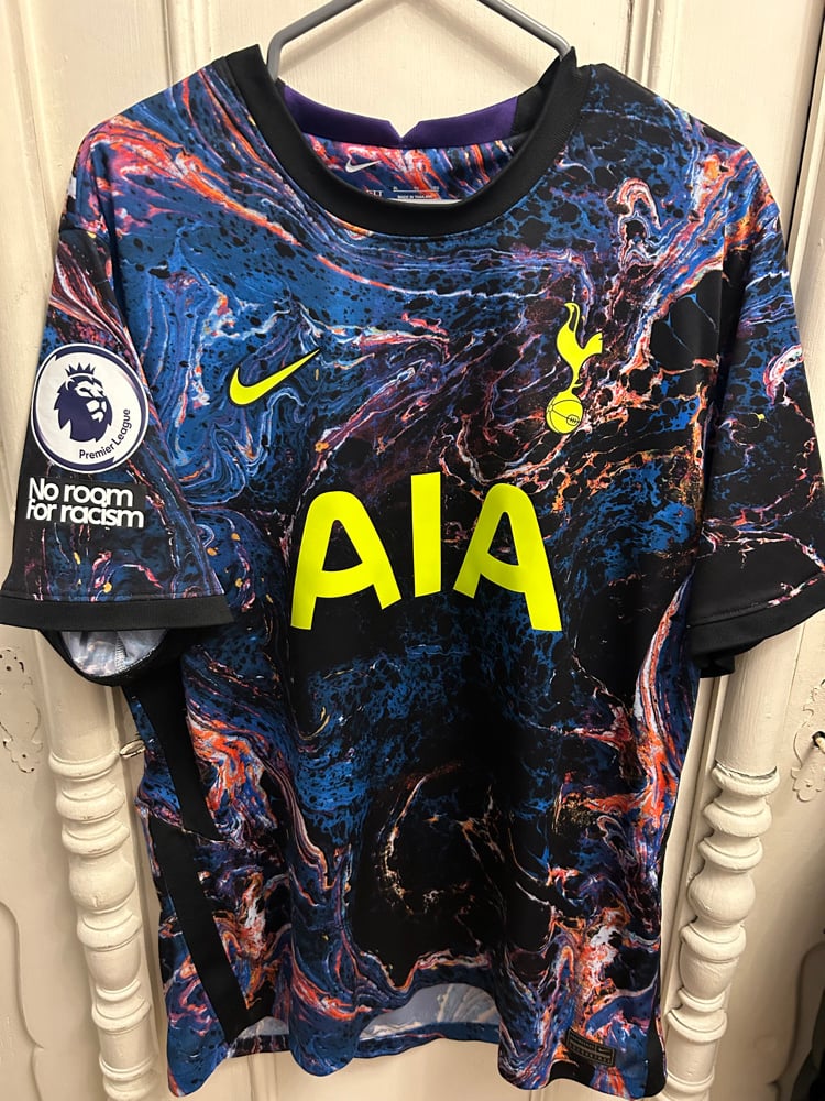 Image of Tottenham Hotspur “DELE 20” 2021/22 Away Shirt + patches (XL)