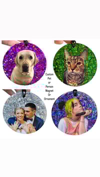 Image 1 of Customize your own Photo Magnet or Ornament