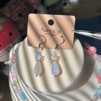 Image 4 of ponyo necklace + earrings ༄｡° .ᐟ