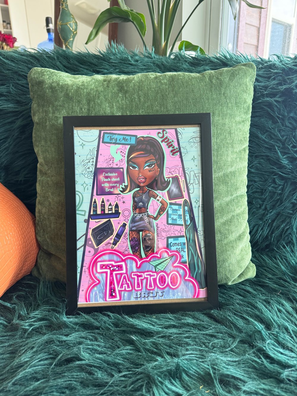 Image of Tattoo brat print