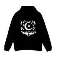 Image 2 of BAT HOODIE BLACK