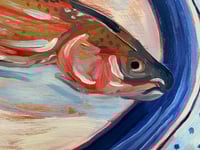 Image 3 of Rainbow Trout & Polka Dots