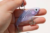Image 2 of Fishing Lure Frosted Acrylic Charms