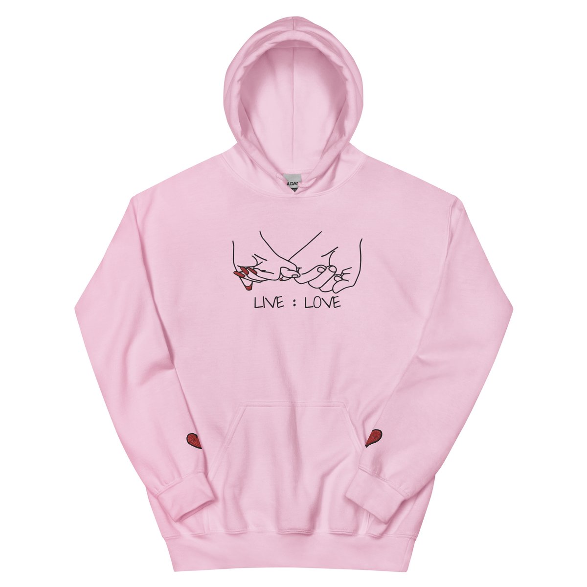 Abigail Merch Love Hoodie Lil Peep Lil Peep Logo Hoodie Black
