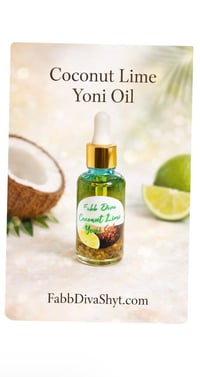 Fabb Coconut Lime yoni oil