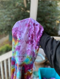 Image 9 of MEDUIM Live Fast Eat Trash Tie Dye Hoodie