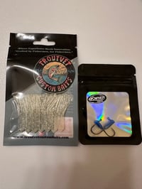 Image 2 of Glow Mini Jig Collab Pack Blue TUGA.LEADHEADS