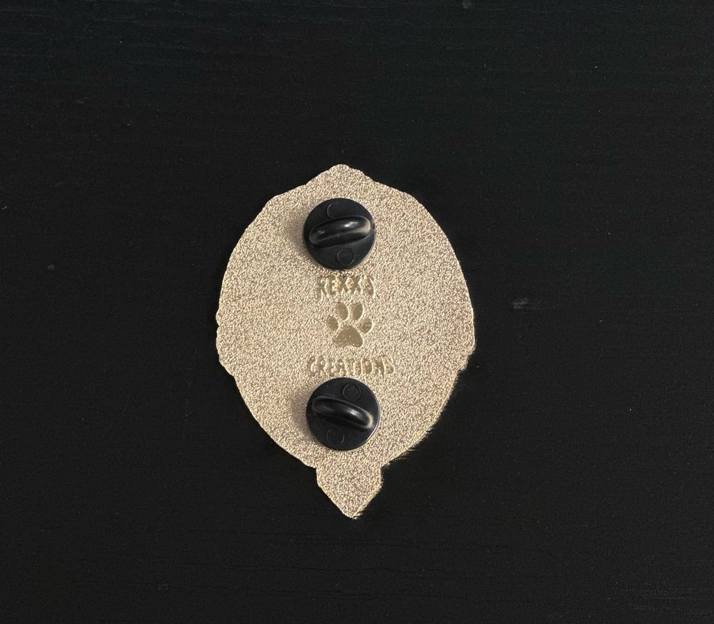 Ruggie enamel pin