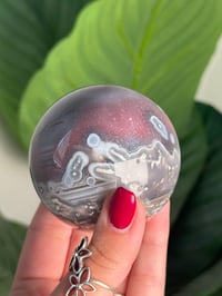 Image 6 of MOZAMBIQUE SWAZI AGATE SPHERE F