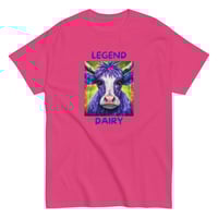 Image 1 of Unisex classic tee, Legend Dairy Cow T-Shirt | Funny Farm Pun Graphic Tee