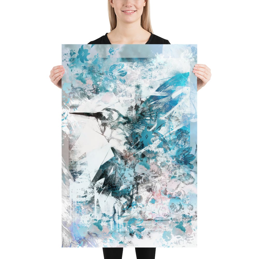 "Humming Bird" - OPEN EDT PRINT ON PAPER - FREE WORLDWIDE SHIPPING!!!