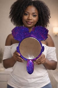 Image 6 of  Afro Puff Girl Wall/ Hand Mirror 