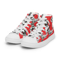 Image 4 of Women’s high top get down 2 canvas shoes