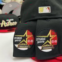 Image 3 of New Era 59Fifty Black Scarlet Gold 