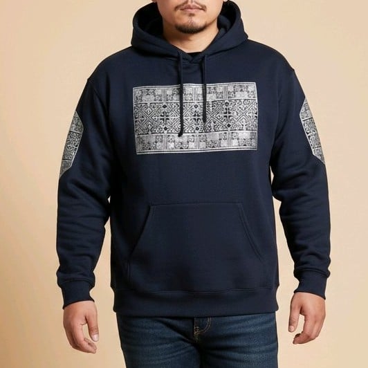 Image of Batik Navy Sweater 