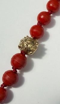 Image 5 of Red Bead Necklace 