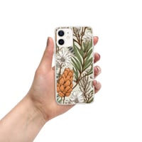 Image 8 of Art Nouveau Inspired Light and Airy Boho Floral Sketch Clear Case for iPhone®