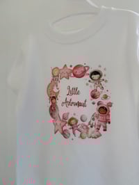 Image 3 of Little Astronaut Pink Wreath