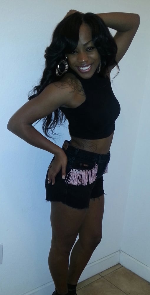 Image of Black Cowgirl Fringe Shorts