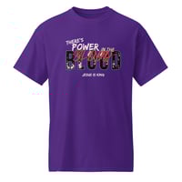 Image 1 of "There's Power in the Blood" Tee