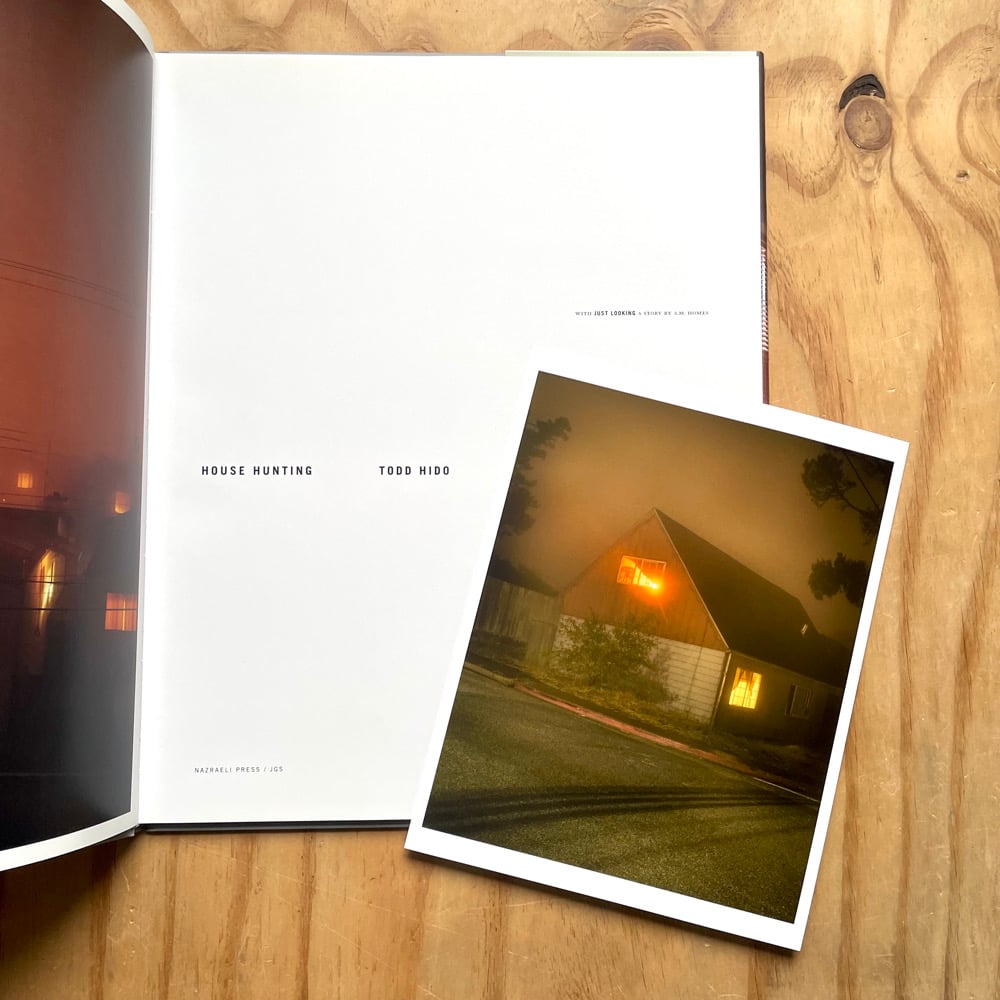 Todd Hido - House Hunting (Signed 1st Ed. w/signed print