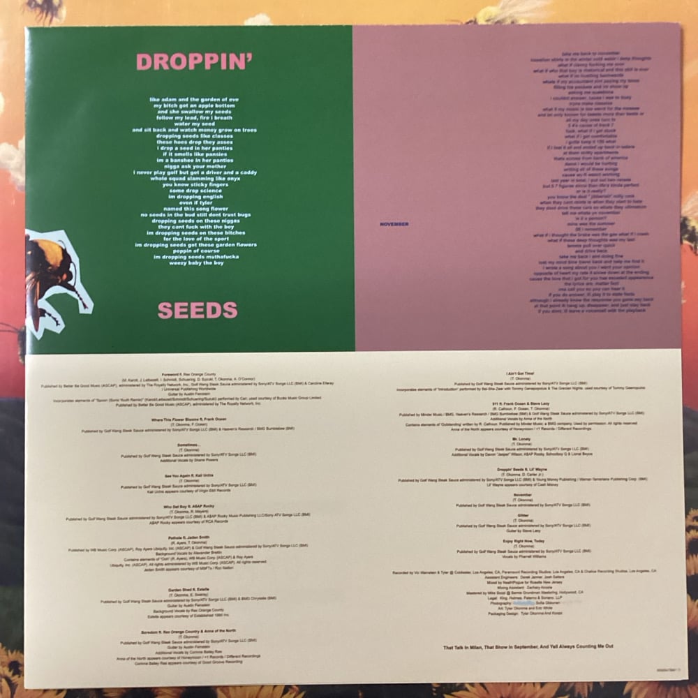Tyler, The Creator - Scum Fuck Flower Boy