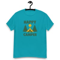 Image 12 of Unisex classic tee, Happy Camper T-Shirt | Camping Outdoor Adventure Graphic Tee