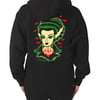 Monsterbilly Queen Zip Up Hoodie