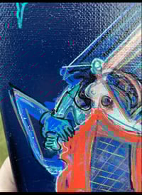 Image 3 of “ LipStick Roulette ” -Original Acrylic Painting 