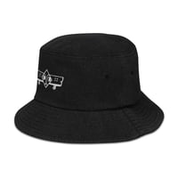 Image 4 of Denim Kushineta Logo Bucket Hat