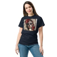 Image 5 of Sugar skull 1 Unisex classic tee