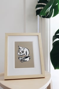 Image 1 of Hot Coffee Skull Prints