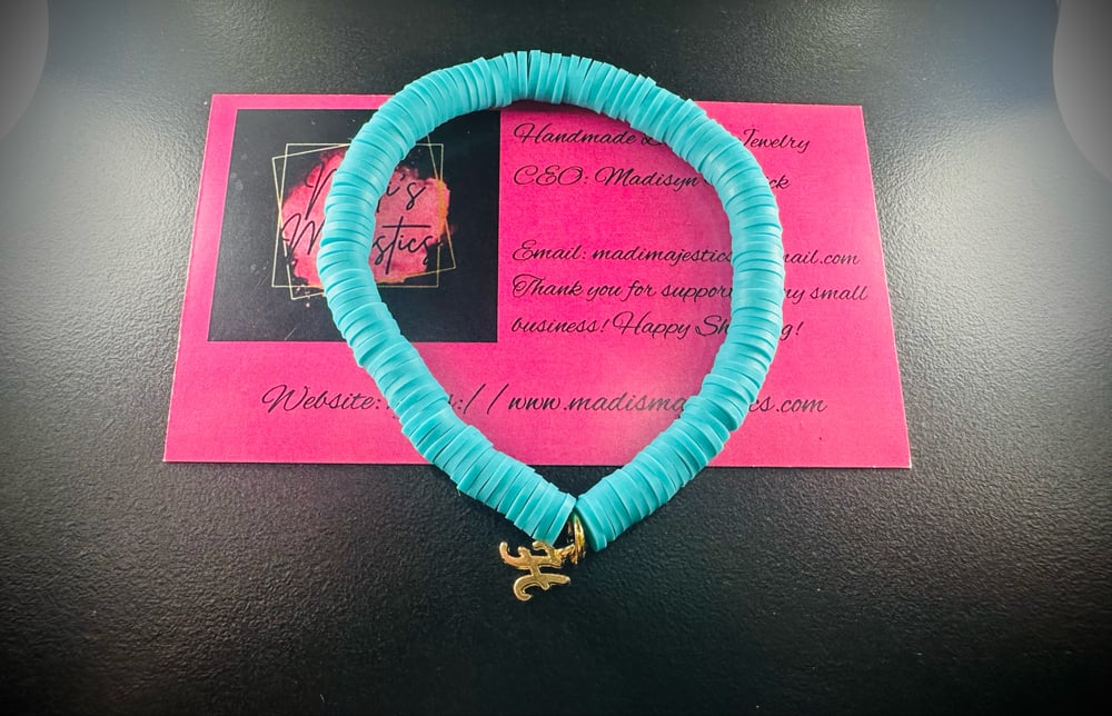 Image of H Initial Bracelet Single 
