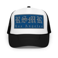 Image 3 of Rossmore. Blue Motif  - Classic Hat - 