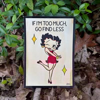 Image of “Go Find Less” Print