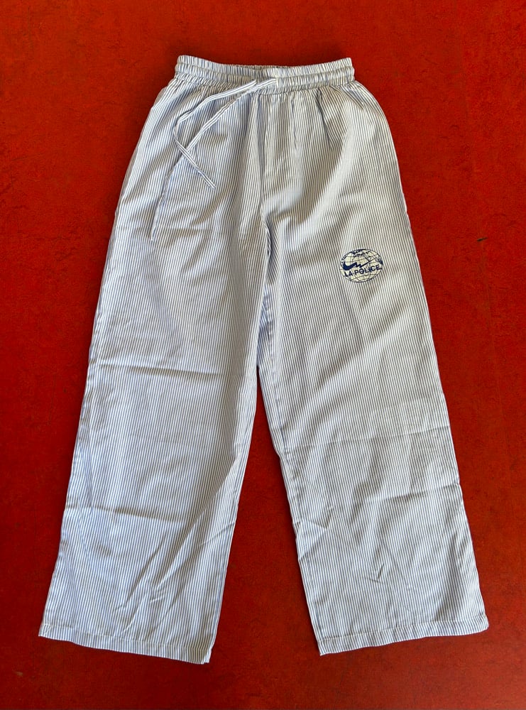 Image of SUMMER PANTS / BLUE/WHITE