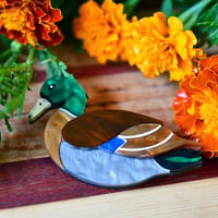 Image 2 of Drake the Duck brooch 