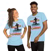 Image 12 of Rooted In Christ Light Unisex t-shirt