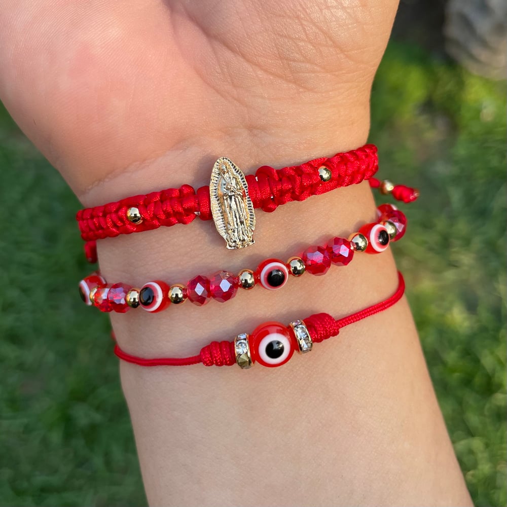 Virgencita 3pc bracelet set