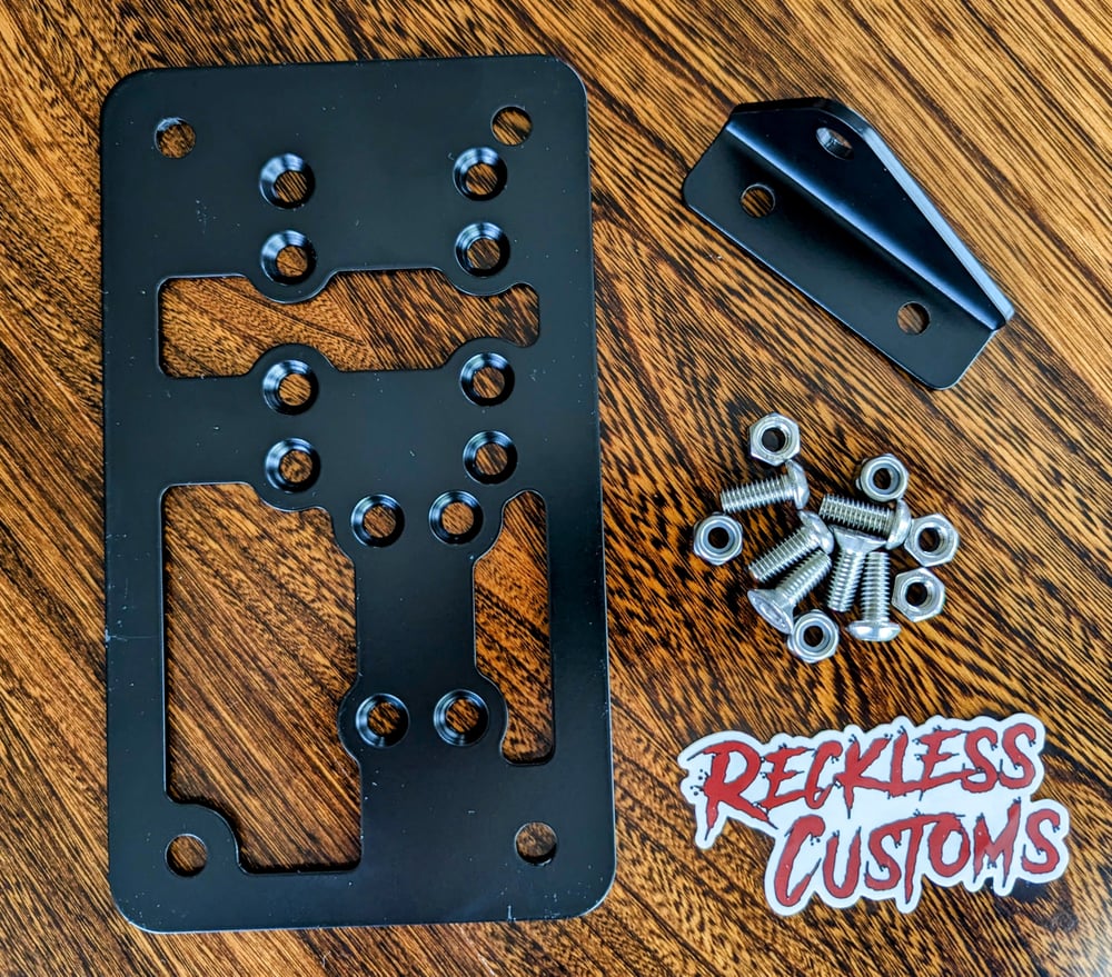 Universal License Plate Mount 