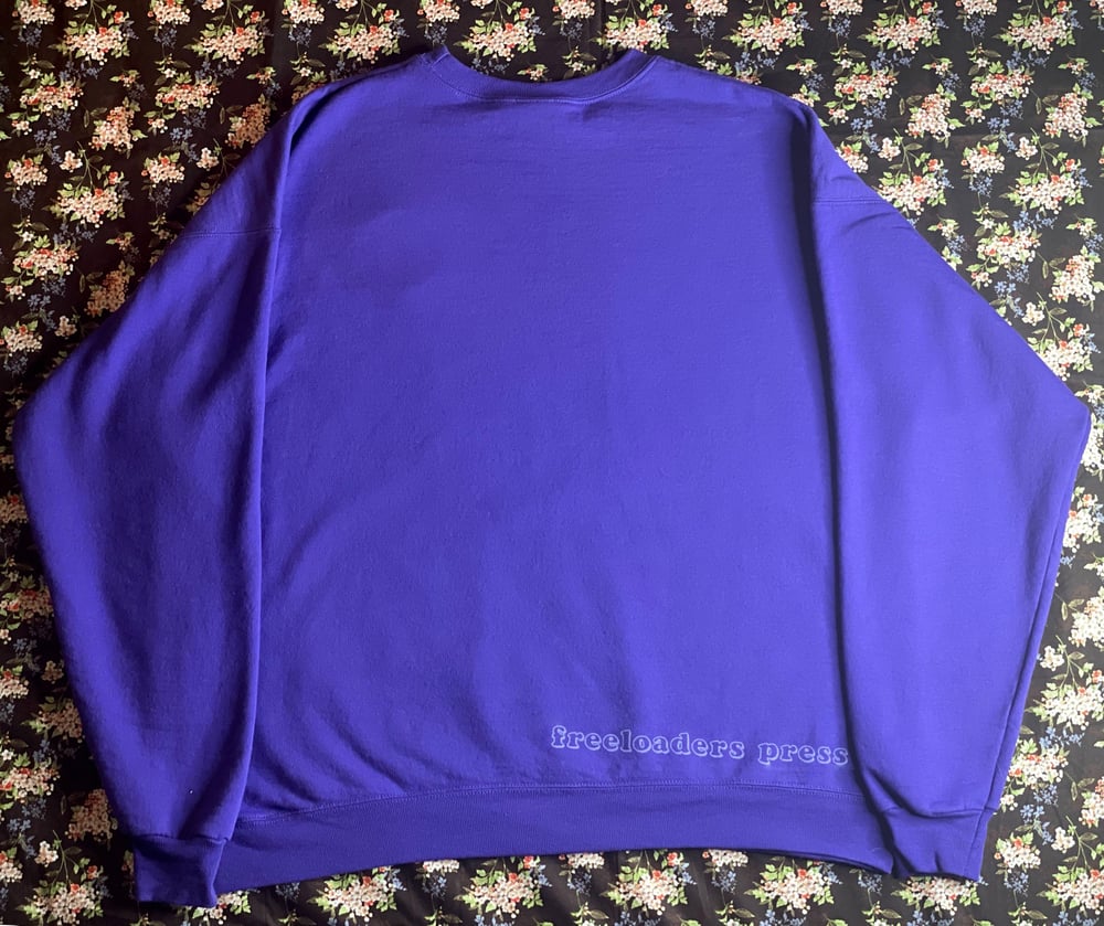 Fake Your Death - Purple Sweatshirt