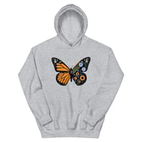 Image 11 of Unisex Hoodie “Monarch Butterfly Travels”